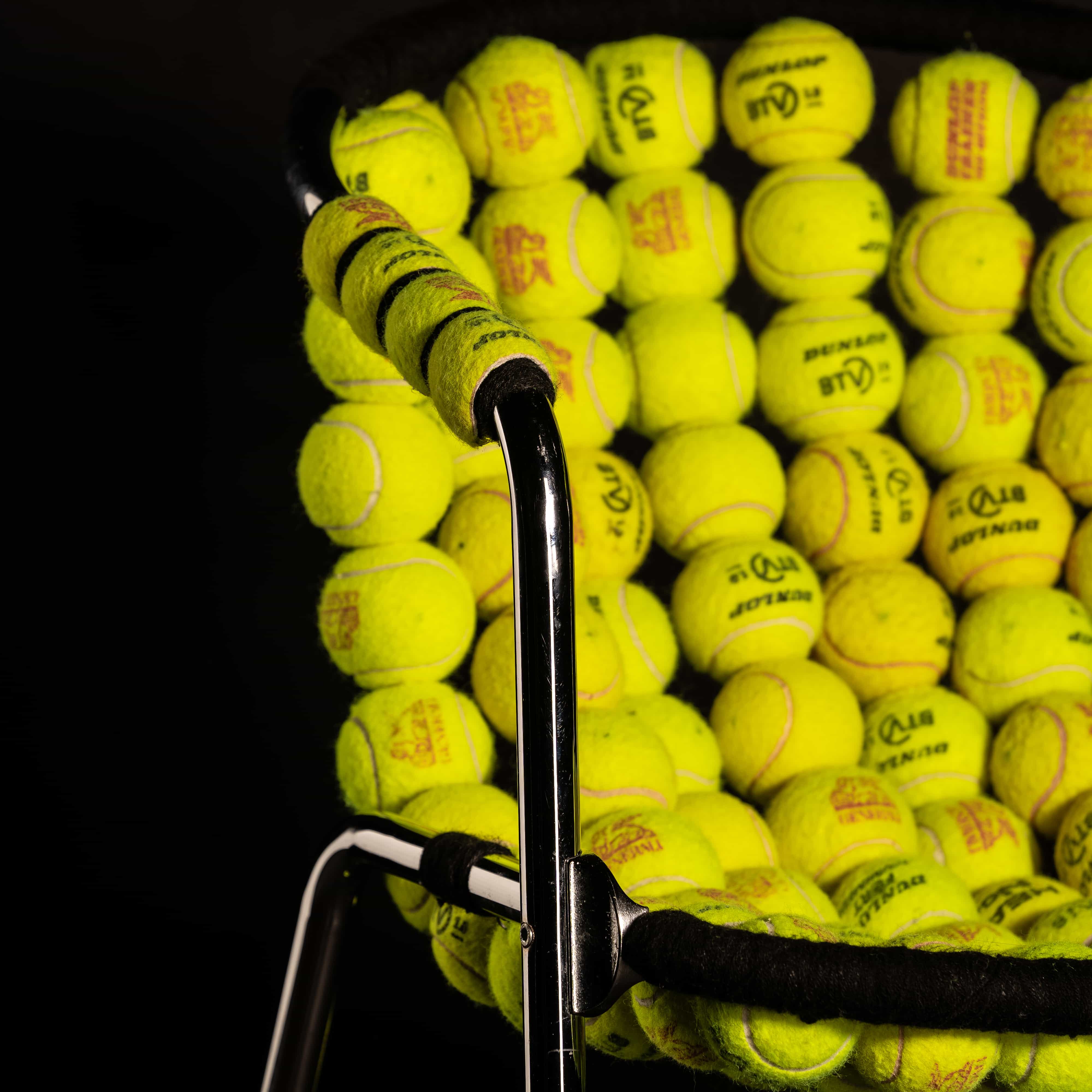 Tennisballstuhl-nah